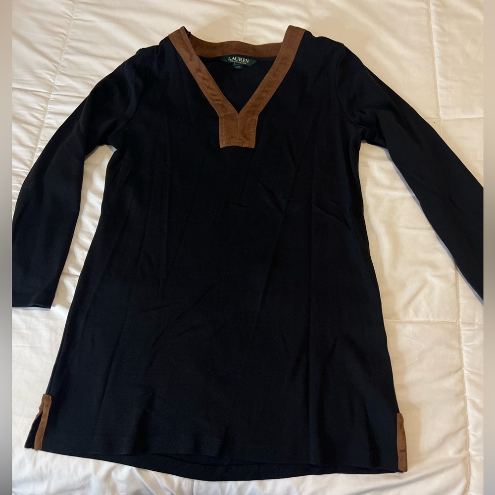 Lauren Ralph Lauren V-Neck Top